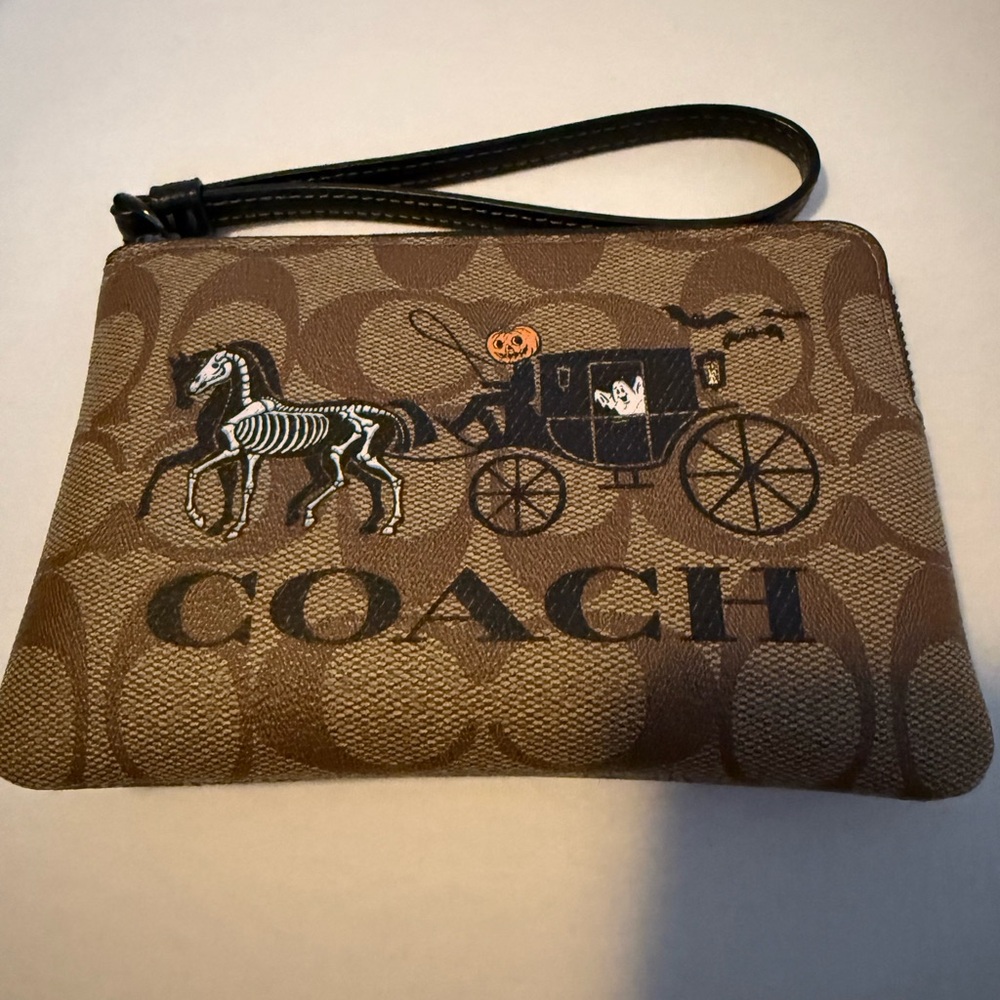 Coach Halloween Wristlet